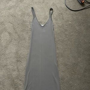 Super sexy olive green stretch midi dress